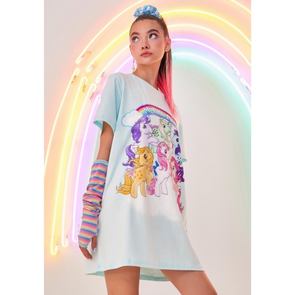 NEW Dolls Kill My Little Pony Twilight Sparkle Magic Graphic Tee Small - Picture 11 of 13